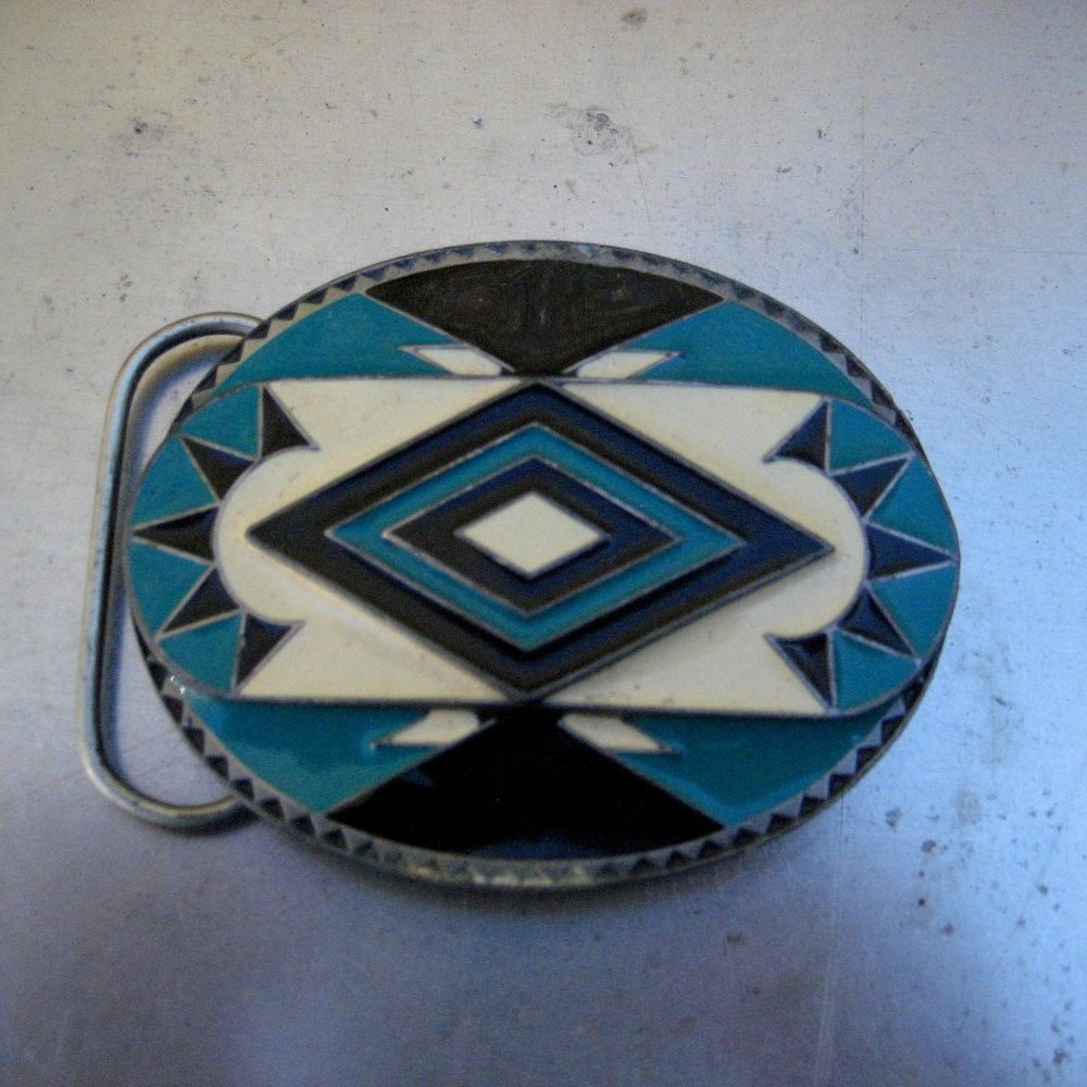 SISKIYOU SOUTHERWESTERN STYLE BELT BUCKLE 1991